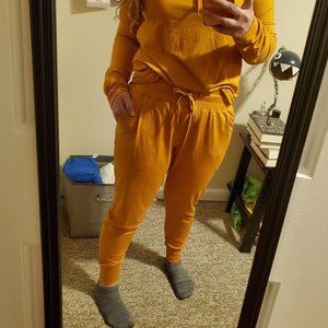 Senita Athletics Weekend Joggers, Gold, Size S